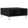 Mesa de centro madera de ingeniería negro 60x60x30 cm de vidaXL, Mesas de centro - Ref: Foro24-827037, Precio: 45,12 €, Descu...