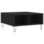 Mesa de centro madera de ingeniería negro 60x60x30 cm de vidaXL, Mesas de centro - Ref: Foro24-827037, Precio: 45,51 €, Descu...