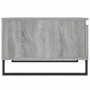 Mesa de centro madera contrachapada gris Sonoma 55x55x36,5 cm en Mesas de centro | Comprar online en Foru.es