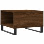 Mesa de centro madera contrachapada roble marrón 55x55x36,5 cm en Mesas de centro | Comprar online en Foru.es