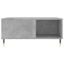 Mesa de centro madera contrachapada gris hormigón 80x80x36,5 cm en Mesas de centro | Comprar online en Foru.es
