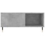 Mesa de centro madera contrachapada gris hormigón 80x80x36,5 cm en Mesas de centro | Comprar online en Foru.es