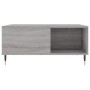 Mesa de centro madera contrachapada gris Sonoma 80x80x36,5 cm en Mesas de centro | Comprar online en Foru.es
