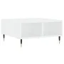 Mesa de centro madera de ingeniería blanco 60x60x30 cm de vidaXL, Mesas de centro - Ref: Foro24-827028, Precio: 44,98 €, Desc...