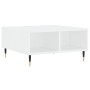 Mesa de centro madera de ingeniería blanco 60x60x30 cm de vidaXL, Mesas de centro - Ref: Foro24-827028, Precio: 45,51 €, Desc...