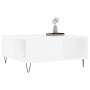 Mesa de centro madera contrachapada blanco 80x80x36,5 cm en Mesas de centro | Comprar online en Foru.es