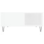 Mesa de centro madera contrachapada blanco 80x80x36,5 cm en Mesas de centro | Comprar online en Foru.es