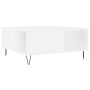 Mesa de centro madera contrachapada blanco 80x80x36,5 cm en Mesas de centro | Comprar online en Foru.es