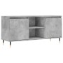 Mueble de TV madera de ingeniería gris hormigón 104x35x50 cm de vidaXL, Muebles TV - Ref: Foro24-827008, Precio: 63,39 €, Des...