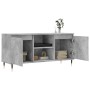 Mueble de TV madera de ingeniería gris hormigón 104x35x50 cm de vidaXL, Muebles TV - Ref: Foro24-827008, Precio: 63,39 €, Des...