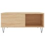 Mesa de centro madera contrachapada roble Sonoma 80x80x36,5 cm en Mesas de centro | Comprar online en Foru.es