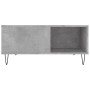 Mesa de centro madera contrachapada gris hormigón 80x80x36,5 cm en Mesas de centro | Comprar online en Foru.es