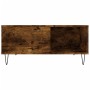 Mesa de centro madera contrachapada roble ahumado 80x80x36,5 cm en Mesas de centro | Comprar online en Foru.es