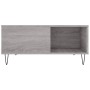 Mesa de centro madera contrachapada gris Sonoma 80x80x36,5 cm en Mesas de centro | Comprar online en Foru.es
