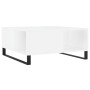 Mesa de centro madera contrachapada blanco 80x80x36,5 cm en Mesas de centro | Comprar online en Foru.es