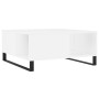 Mesa de centro madera contrachapada blanco 80x80x36,5 cm en Mesas de centro | Comprar online en Foru.es