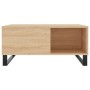 Mesa de centro madera contrachapada roble Sonoma 80x80x36,5 cm en Mesas de centro | Comprar online en Foru.es
