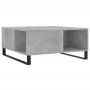Mesa de centro madera contrachapada gris hormigón 80x80x36,5 cm en Mesas de centro | Comprar online en Foru.es