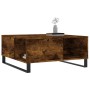 Mesa de centro madera contrachapada roble ahumado 80x80x36,5 cm en Mesas de centro | Comprar online en Foru.es