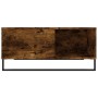 Mesa de centro madera contrachapada roble ahumado 80x80x36,5 cm en Mesas de centro | Comprar online en Foru.es