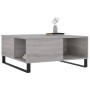 Mesa de centro madera contrachapada gris Sonoma 80x80x36,5 cm en Mesas de centro | Comprar online en Foru.es