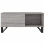 Mesa de centro madera contrachapada gris Sonoma 80x80x36,5 cm en Mesas de centro | Comprar online en Foru.es