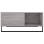 Mesa de centro madera contrachapada gris Sonoma 80x80x36,5 cm en Mesas de centro | Comprar online en Foru.es