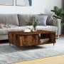 Mesa de centro madera de ingeniería roble ahumado 90x60x35 cm de vidaXL, Mesas de centro - Ref: Foro24-827057, Precio: 74,83 ...