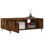 Mesa de centro madera de ingeniería roble ahumado 90x60x35 cm de vidaXL, Mesas de centro - Ref: Foro24-827057, Precio: 74,83 ...