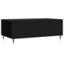 Mesa de centro madera contrachapada negro 90x50x36,5 cm en Mesas de centro | Comprar online en Foru.es