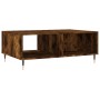 Mesa de centro madera de ingeniería roble ahumado 90x60x35 cm de vidaXL, Mesas de centro - Ref: Foro24-827057, Precio: 74,83 ...