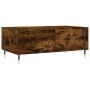 Mesa de centro madera contrachapada roble ahumado 90x50x36,5 cm en Mesas de centro | Comprar online en Foru.es