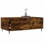 Mesa de centro madera contrachapada roble ahumado 90x50x36,5 cm en Mesas de centro | Comprar online en Foru.es