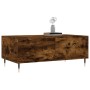 Mesa de centro madera contrachapada roble ahumado 90x50x36,5 cm en Mesas de centro | Comprar online en Foru.es