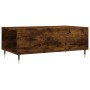 Mesa de centro madera contrachapada roble ahumado 90x50x36,5 cm en Mesas de centro | Comprar online en Foru.es