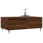 Mesa de centro madera contrachapada marrón roble 90x50x36,5 cm en Mesas de centro | Comprar online en Foru.es