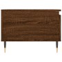 Mesa de centro madera contrachapada marrón roble 90x50x36,5 cm en Mesas de centro | Comprar online en Foru.es