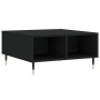 Mesa de centro madera de ingeniería negro 60x60x30 cm de vidaXL, Mesas de centro - Ref: Foro24-827029, Precio: 46,14 €, Descu...