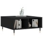 Mesa de centro madera de ingeniería negro 60x60x30 cm de vidaXL, Mesas de centro - Ref: Foro24-827029, Precio: 46,14 €, Descu...