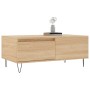 Mesa de centro madera contrachapada roble Sonoma 90x50x36,5 cm en Mesas de centro | Comprar online en Foru.es