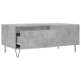 Mesa de centro madera contrachapada gris hormigón 90x50x36,5 cm en Mesas de centro | Comprar online en Foru.es