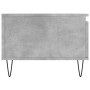 Mesa de centro madera contrachapada gris hormigón 90x50x36,5 cm en Mesas de centro | Comprar online en Foru.es