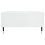 Mesa de centro madera de ingeniería blanco brillo 60x60x30 cm de vidaXL, Mesas de centro - Ref: Foro24-827030, Precio: 48,05 ...