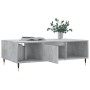 Mesa de centro madera de ingeniería gris hormigón 104x60x35 cm de vidaXL, Mesas de centro - Ref: Foro24-827080, Precio: 66,99...