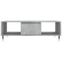 Mesa de centro madera de ingeniería gris hormigón 104x60x35 cm de vidaXL, Mesas de centro - Ref: Foro24-827080, Precio: 66,99...
