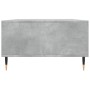Mesa de centro madera de ingeniería gris hormigón 104x60x35 cm de vidaXL, Mesas de centro - Ref: Foro24-827080, Precio: 66,99...