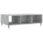 Mesa de centro madera de ingeniería gris hormigón 104x60x35 cm de vidaXL, Mesas de centro - Ref: Foro24-827080, Precio: 66,99...