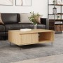 Mesa de centro madera de ingeniería roble Sonoma 90x60x35 cm de vidaXL, Mesas de centro - Ref: Foro24-827063, Precio: 60,06 €...