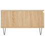 Mesa de centro madera de ingeniería roble Sonoma 90x60x35 cm de vidaXL, Mesas de centro - Ref: Foro24-827063, Precio: 60,06 €...