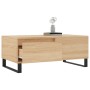 Mesa de centro madera contrachapada roble Sonoma 90x50x36,5 cm en Mesas de centro | Comprar online en Foru.es